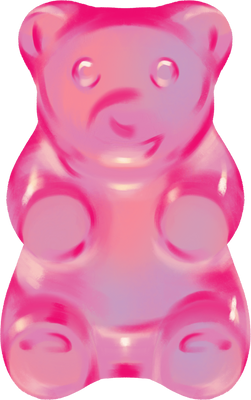 Shiny Airbrush Teddy Bear