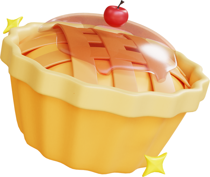 Pie 3D Icon